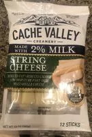 Mängden socker i Cache valley string cheese