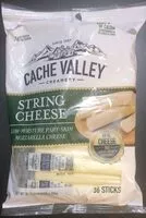 Mängden socker i String cheese