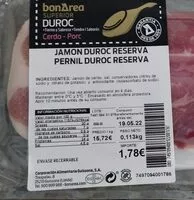 Mängden socker i Jamón duro reserva