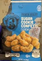 Mängden socker i Sugar Cookie Confetti Cashews