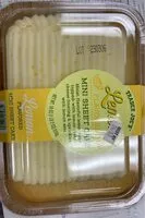 Mängden socker i Lemon mini sheet cake