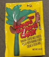 Mängden socker i Bananas Bananas! Candy