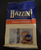 Mängden socker i Natural almonds