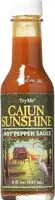 Mängden socker i Sauce cajun hot pppr