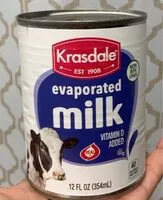 Mängden socker i Evaporated milk
