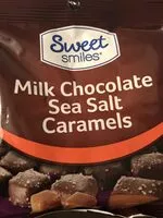 Mängden socker i Milk chocolate sea salt caramels, milk chocolate