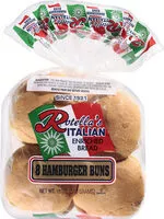 Mängden socker i premium hamburger buns