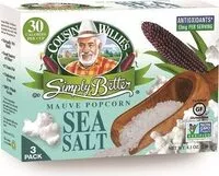 Mängden socker i Mauve Popcorn, Sea Salt