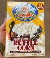 Mängden socker i Sweet & salty Kettle Corn