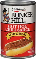 Mängden socker i Bunker Hill, Hot Dog Chili Sauce, Original