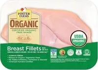 Mängden socker i Organic organic boneless & skinless chicken breast