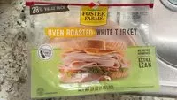 Mängden socker i Oven roasted white turkey