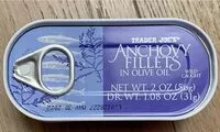 Mängden socker i Anchovy Fillets
