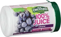 Mängden socker i Frozen grape juice