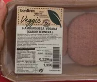 Mängden socker i Hamburguesa vegana (sabor ternera)