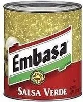 Mängden socker i Salsa Verde