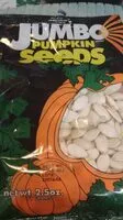 Mängden socker i Pumpkin seeds