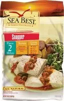 Mängden socker i All natural snapper fillets