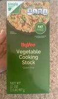 Mängden socker i Hy vee vegetable cooking stock
