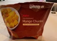 Mängden socker i Unsweetened Mango Chunks
