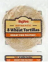 Mängden socker i Hy vee whole wheat flour tortillas