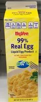 Mängden socker i Hy vee 99% real egg liquid product