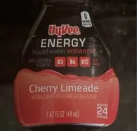 Mängden socker i Cherry Limeade Energy Liquid Water Enhancer