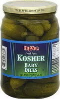 Mängden socker i Kosher Baby Dills