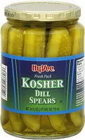 Mängden socker i Kosher Dill Spears