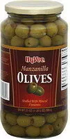Mängden socker i Manzanilla Olives Stuffed With Minced Pimiento