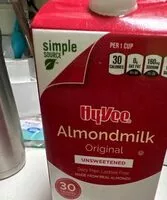 Mängden socker i Almond milk