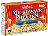 Mängden socker i Microwave Butter Popcorn