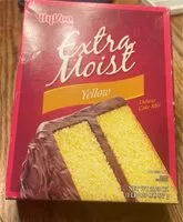 Mängden socker i Extra Moist Yellow Deluxe Cake Mix