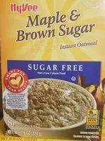 Mängden socker i Maple & brown sugar instant oatmeal, maple & brown sugar