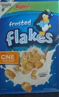 Mängden socker i Hy vee one step frosted flakes sweetened corn cereal