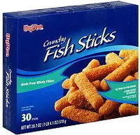 Mängden socker i Crunchy Fish Sticks
