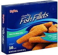 Mängden socker i Crunchy Fish Fillets