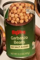 Mängden socker i Hy vee garbanzo beans