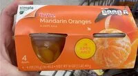 Mängden socker i Hy vee mandarin oranges in 100% juice