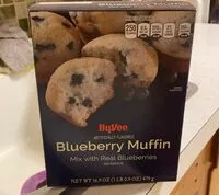 Mängden socker i Hy vee blueberry muffin