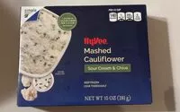 Mängden socker i Mashed cauliflower sour cream & chive