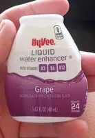 Mängden socker i Liquid water enhancer