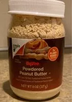Mängden socker i Powdered Peanut Butter