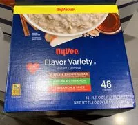 Mängden socker i Hyvee instant oatmeal