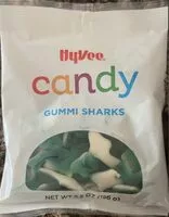 Mängden socker i Gummi Sharks