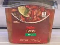Mängden socker i Hyvee salsa mild