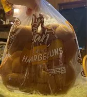 Mängden socker i 8 Wheat Hamburger Buns