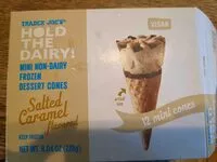 Mängden socker i Hold The Dairy! Mini Frozen Dessert Cones Salted Caramel