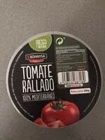 Mängden socker i Tomate rallado