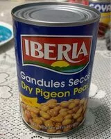 Mängden socker i Dry Pigeon Peas